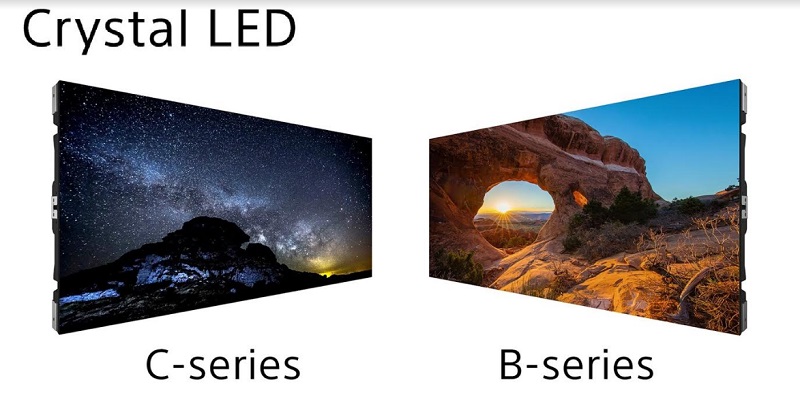Sony expuso sus avances tecnológicos en el CES 2021 - televisores Crystal LED