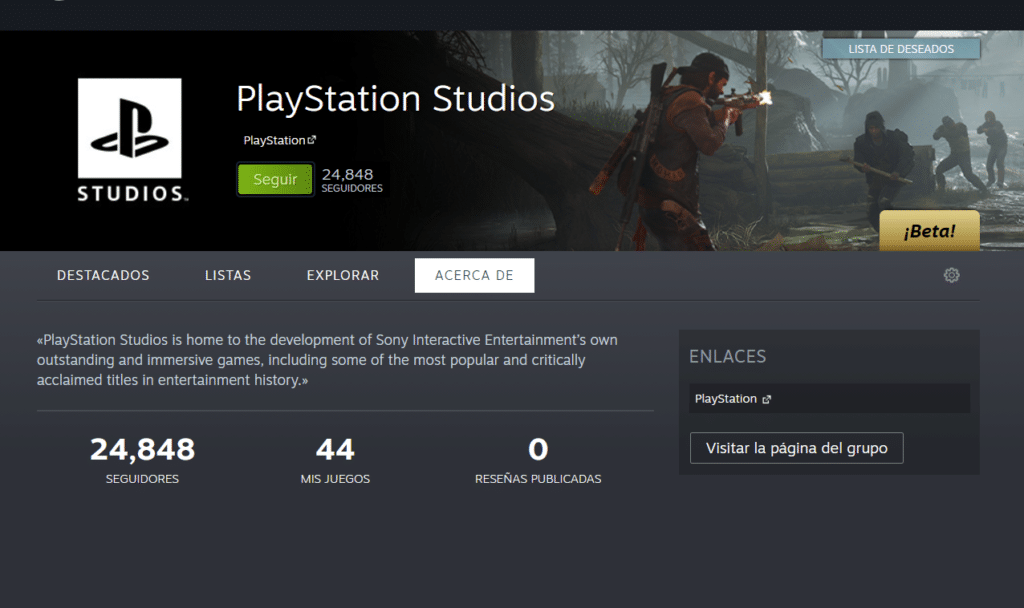 PlayStation abrió su página en Steam y alista nuevos títulos para PC