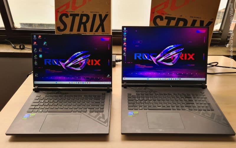 Llegan los portátiles Asus ROG Strix G16 y G18 en Colombia, precio y características