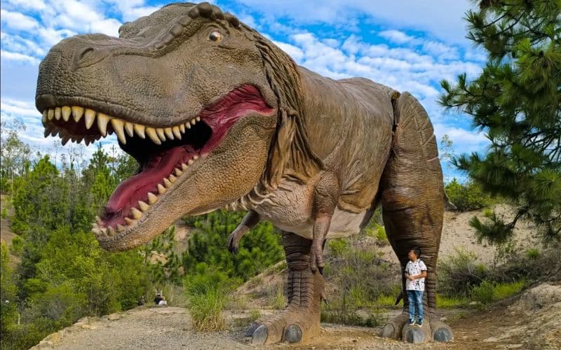Gondava invita a viajar millones de años atrás junto a dinosaurios